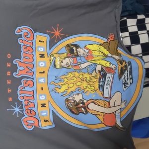 Devil's Music Sing-Along crop tee